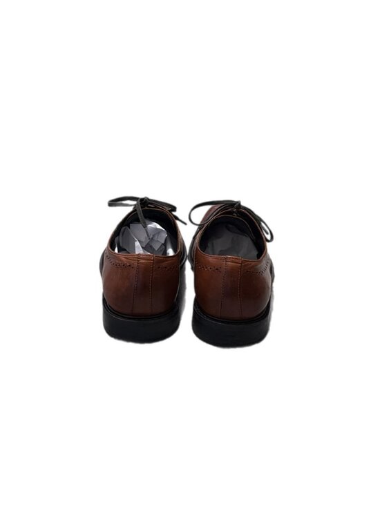 Kenneth Cole Shoes Mens 12M Brown Derby Dress Hustle Back Dandy Gatsby Executive